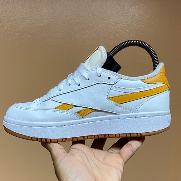 Reebok Classics Club C White And Gold Sneakers - Picture 5 of 15